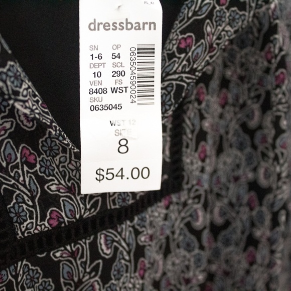 Westport 1962 Long Floral Patterned Dress (Size:8) - Picture 5 of 14